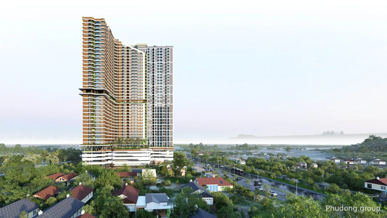 Phú Đông – tổng quan kiến trúc