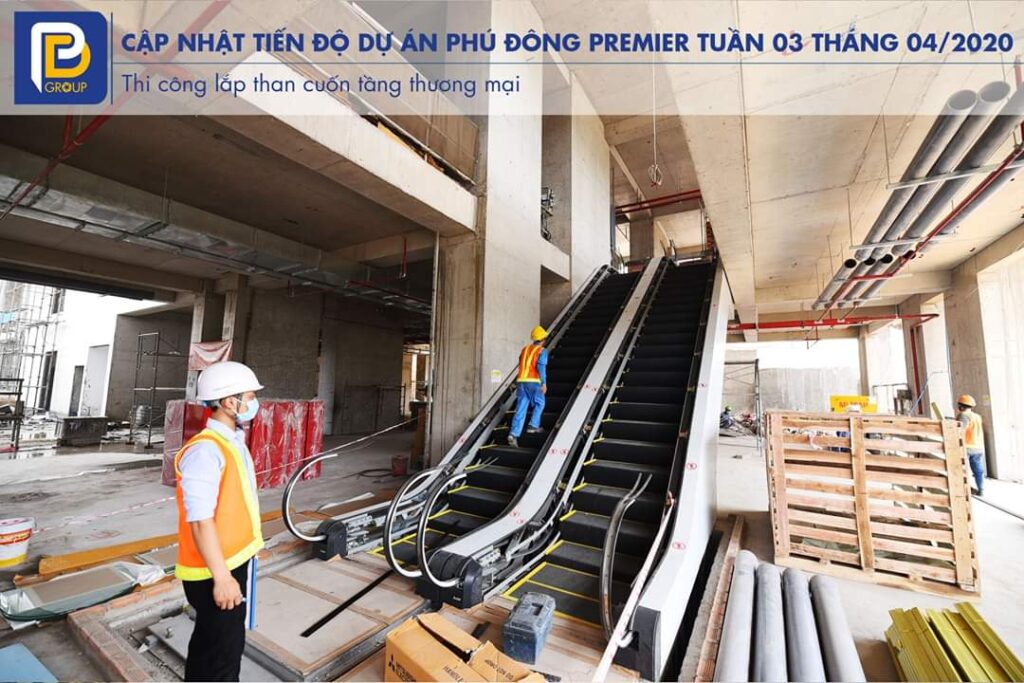 Cập nhật tiến độ Phú Đông Premier tuần 3 tháng 4 năm 2020