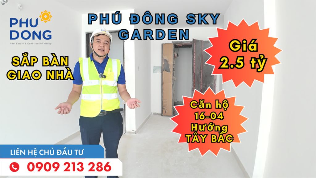 Cần bán căn hộ Phú Đông SKy Garden trục Phạm Văn Đồng gần trường đại học Ngân hàng dễ cho thuê