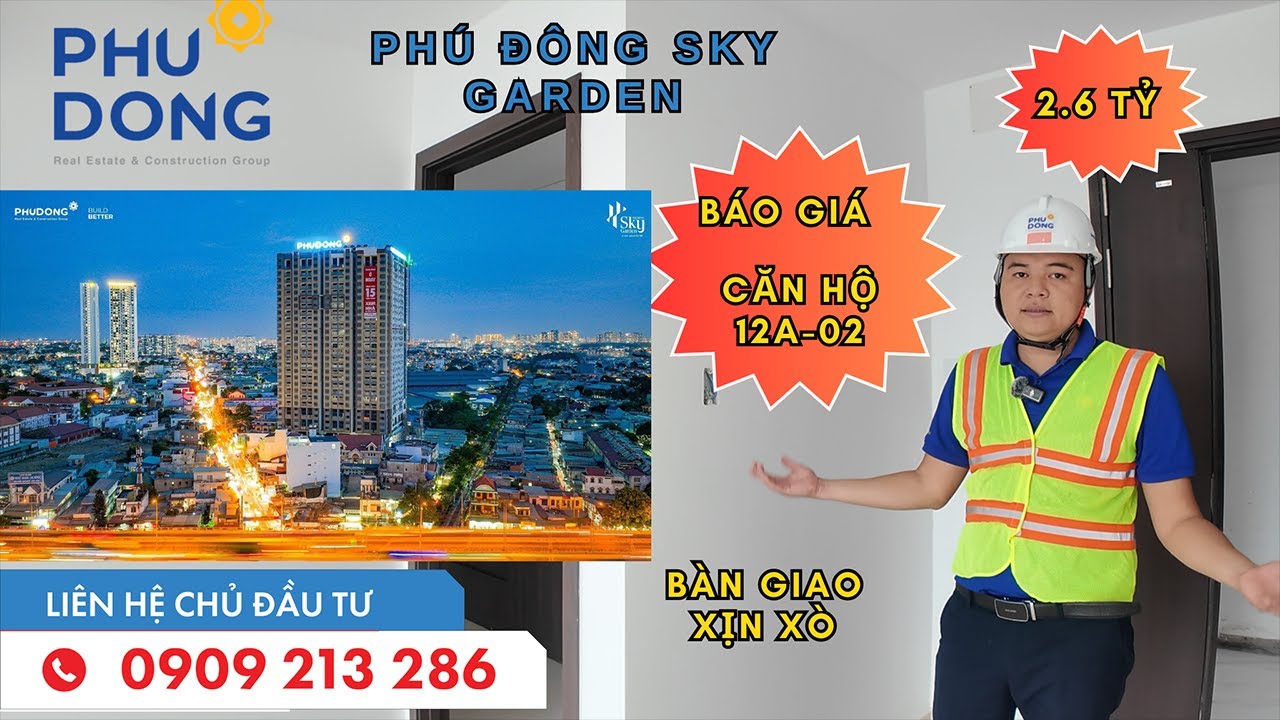 Báo giá căn hộ Phú Đông Sky Garden CĂN GÓC view đẹp sắp được bàn giao diện tích 72 m2