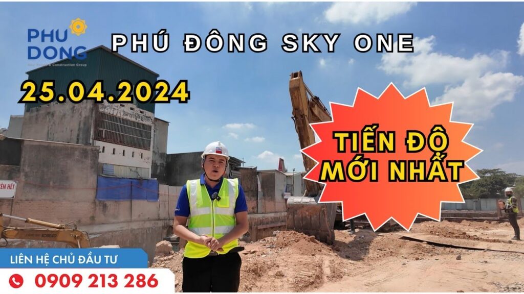 Tiến độ Phú Đông Sky One mới nhất ngày 25 tháng 4 năm 2024