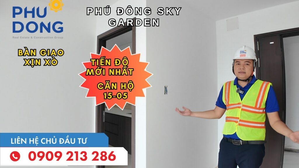 Phú Đông Sky Garden |Căn hộ được bàn giao nội thất xịn xò| Cập nhật tiến độ căn hộ 15.05 mới nhất