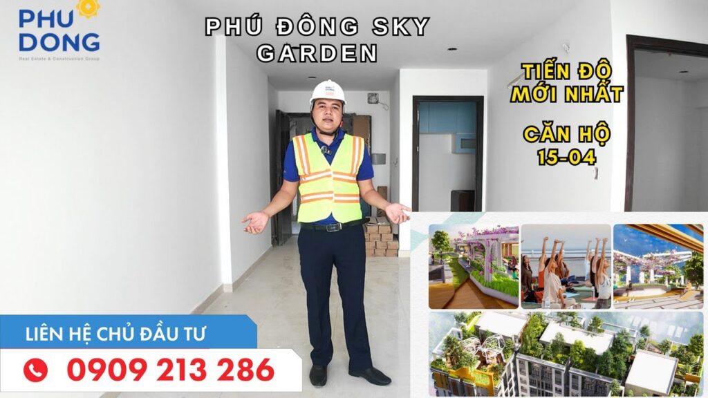 Phú Đông Sky Garden |Tiến độ thực tế căn hộ 15.04 | Sắp tới ngày bàn giao nhà  Liên hệ 0909213286