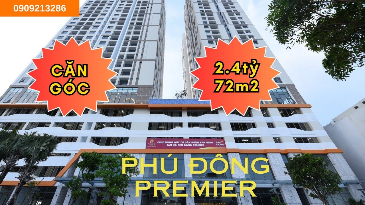 Bán căn hộ Phú Đông Premier căn góc giá 2.4 tỷ còn thương lượng