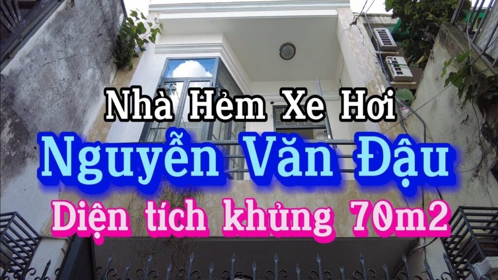 Quá rẻ chỉ 6.5 tỷ, Nhà HXH Diện tích khủng 70m2, hẻm xe hơi Nguyễn Văn Đậu, P6, Bình Thạnh.