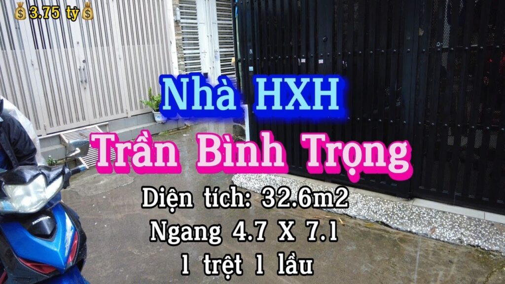 💰Chỉ 3.75 tỷ, nhà Hẻm xe hơi Trần Bình Trọng, Phường 5, Bình Thạnh