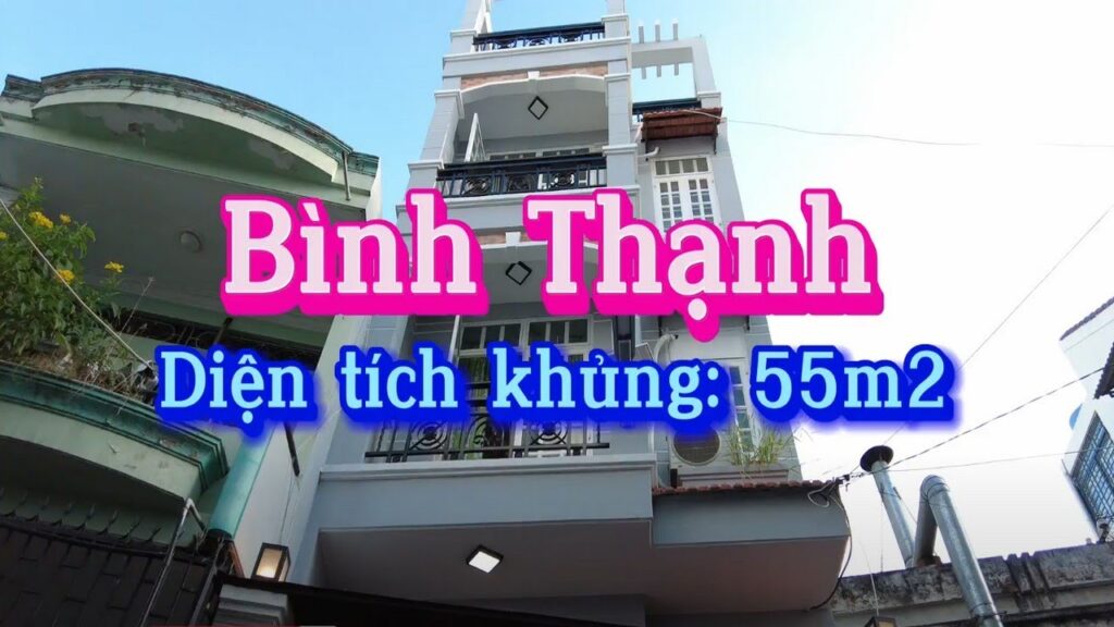 Bán nhà Bình Thạnh,Hẻm xe hơi Hoàng Hoa Thám,5 phòng ngủ, 5 toilet diện tích 55m2, 3 lầu đúc thật