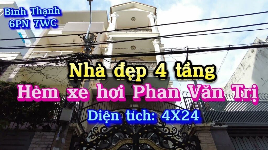 💰11.8 tỷ💰⛔️⛔️ Bán Nhà Hẻm 5m xe hơi thông thoáng Phan Văn Trị, Phường 11, quận Bình Thạnh