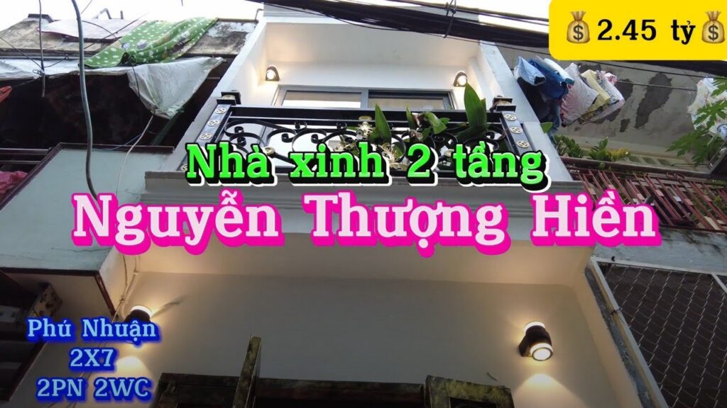 Nhà Xinh 2 tầng Nguyễn Thượng Hiền, Phườn 5, Phú Nhuận…cách Hẻm xe hơi 30m