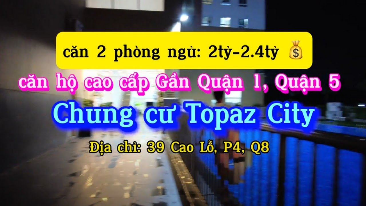 Review Chung cư cao cấp Topaz City Quận 8- 73m2 giá chỉ nhỉnh 2.3 tỷ full nội thất