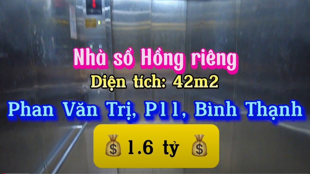 Quá rẻ 1.6 tỷ, Nhà 42m2 Sổ Hồng Riêng, Sổ lâu dài, Chung cư 234 Phan Văn Trị, P11, Bình Thạnh