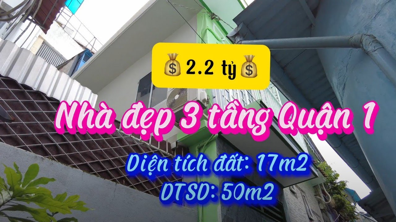 💰 Giá 2.2 tỷ 💰Nhà xinh 3 tầng Quận 1   Trần Quang Khải, P Tân Định