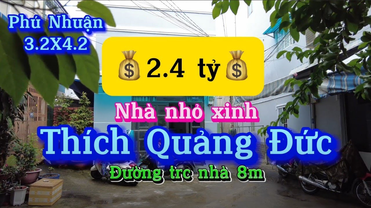 ✅ Nhà Xinh Phú Nhuận 2.4 tỷ |Bán nhà Thích Quảng Đức, Phường 5, quận Phú Nhuận