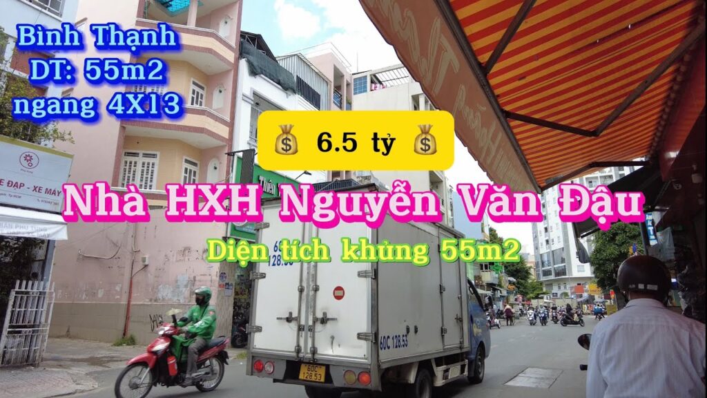 Sốc nhà hẻm xe hơi, diện tích khủng 55m2. Chỉ 6.5 tỷ. Nhà Nguyễn Văn Đậu, P6, Bình Thạnh