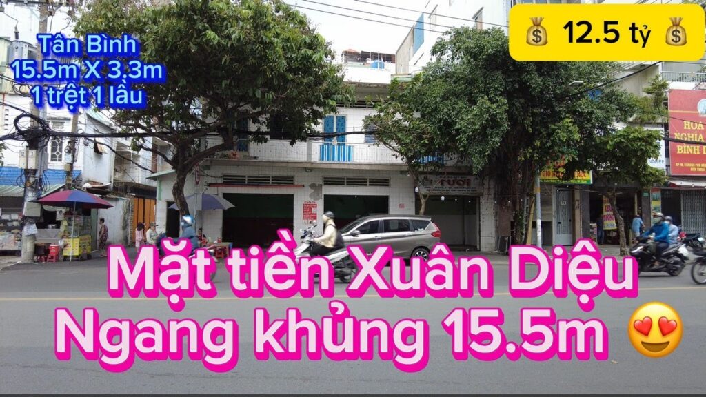 💰 12.5 tỷ 💰 Bank cho vay 12 tỷ 🌈 76 Xuân Diệu, Phường 4, Tân Bình 🍻 Diện tích 15 x 3.3 = 48m2,1 lầu