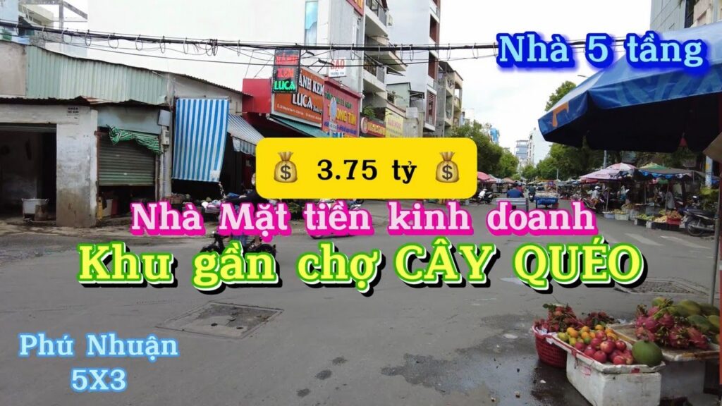 Sốc nhà 5 tầng Mặt tiền Kinh Doanh Hoàng Hoa Thám Phường 5, Phú Nhuận  Ngay Chợ Cây Quéo