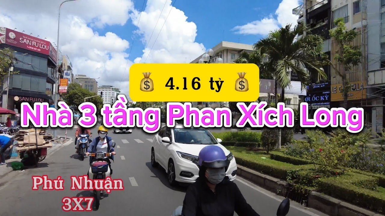 💰 4.16 tỷ 💰 Bán Nhà 3 Tầng Đường Phan Tây Hồ. Phan Xích Long, Phú Nhuận