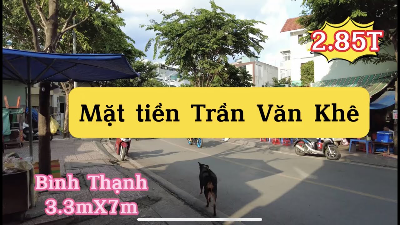 Bán Nhà MẶT TIỀN Trần Văn Khê Phường 17 Quận Bình Thạnh Tiện Kinh Doanh
