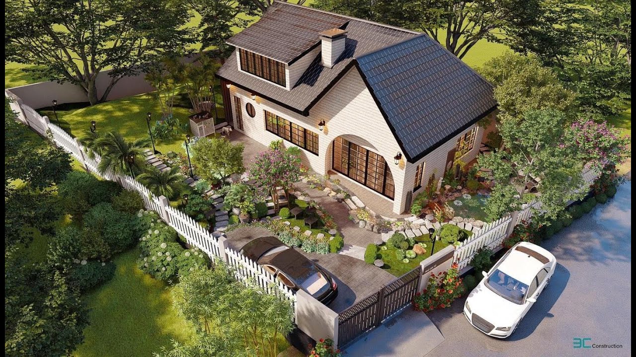 Nhà vườn cấp 4 ước mơ tuổi 35 của bao người