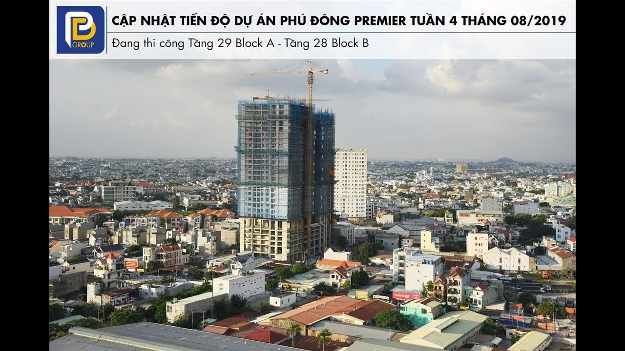 Tiến độ tuần 4 tháng 08 dự án Phú Đông Premier| Hình Ảnh căn hộ thật tế tầng 08 công trình